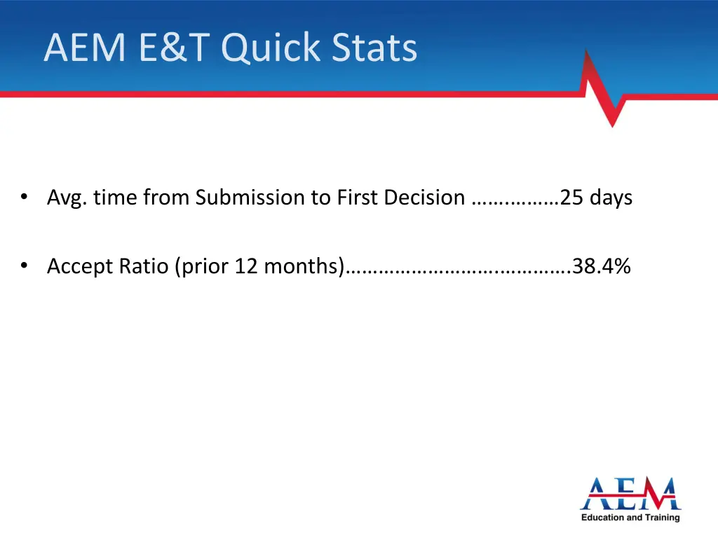 aem e t quick stats