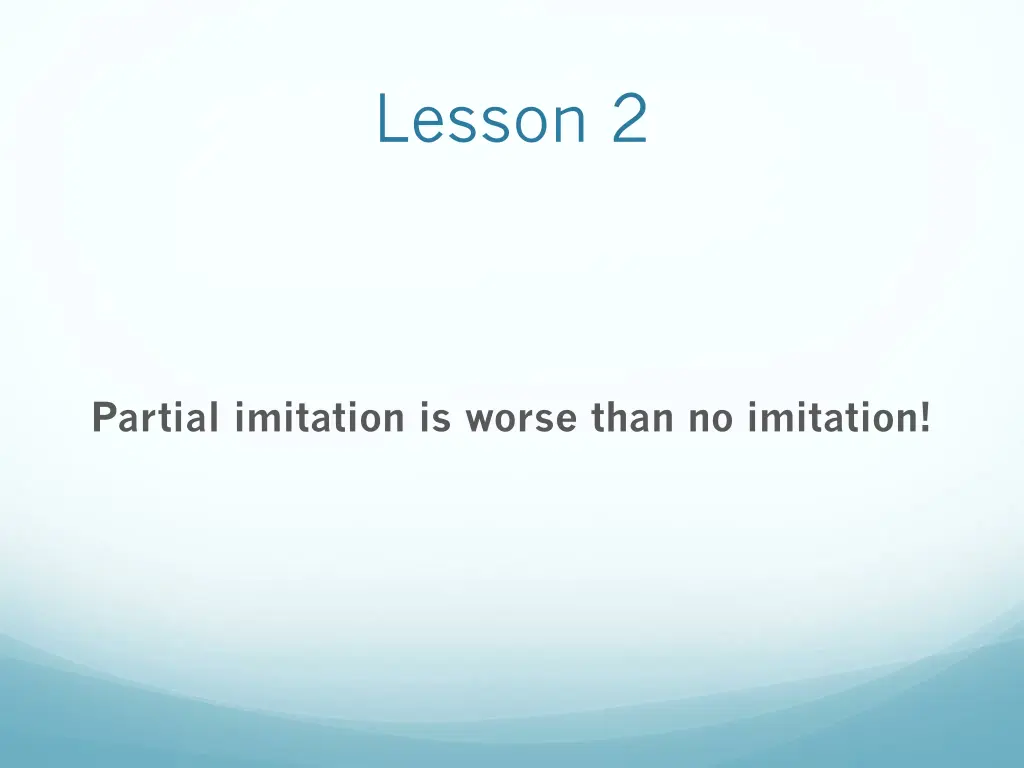 lesson 2