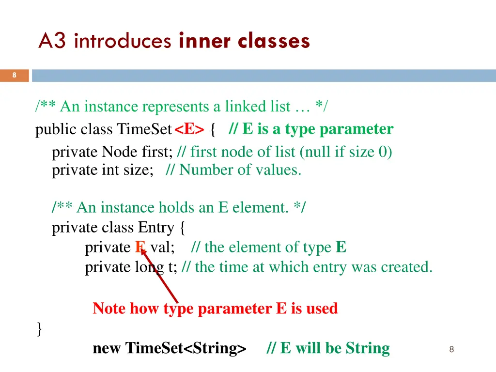 a3 introduces inner classes