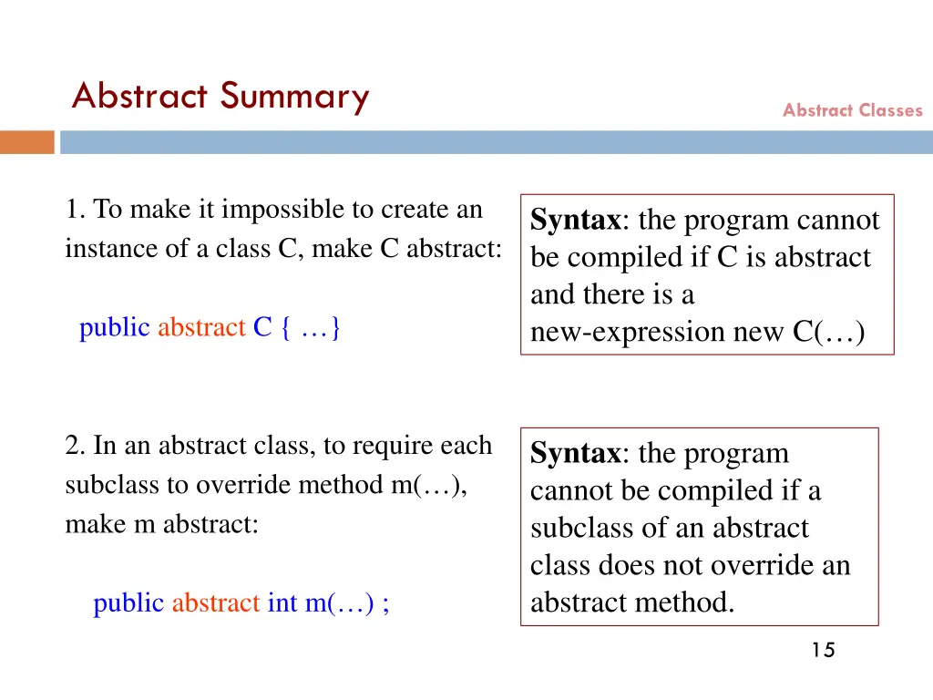 abstract summary