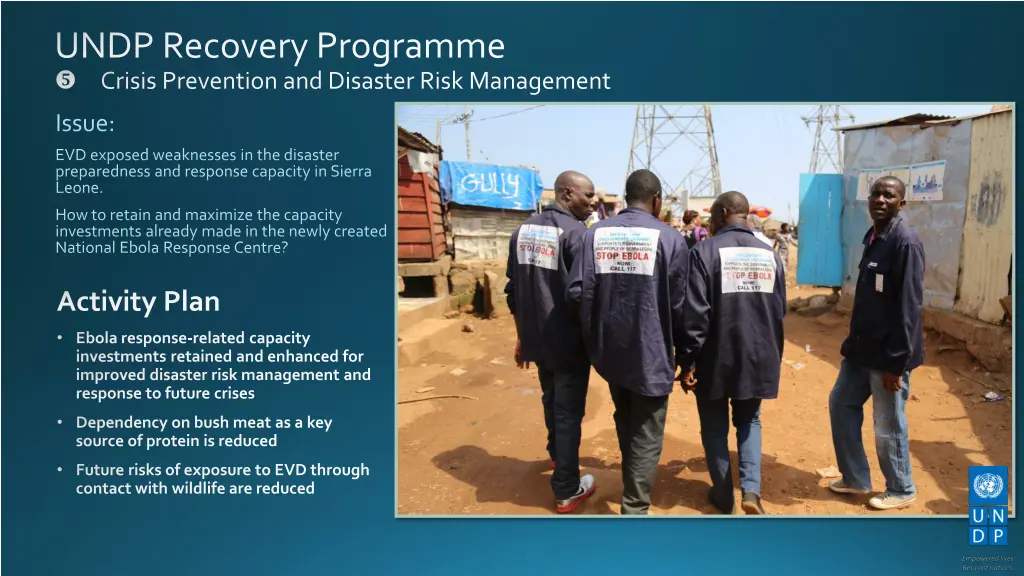 undp recovery programme crisis prevention