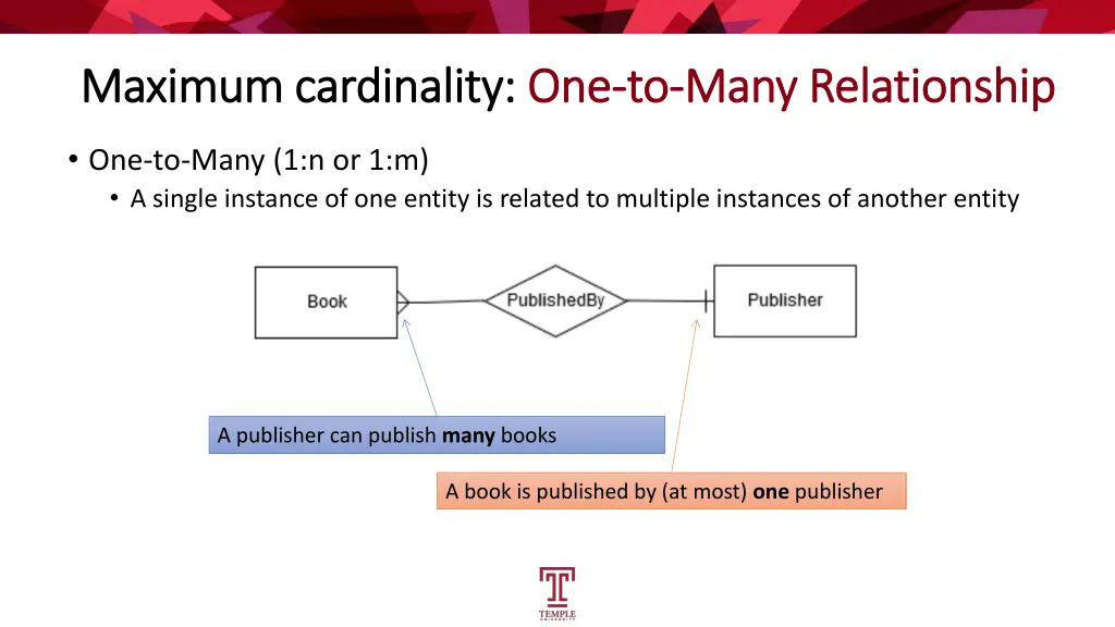 maximum cardinality maximum cardinality one 1