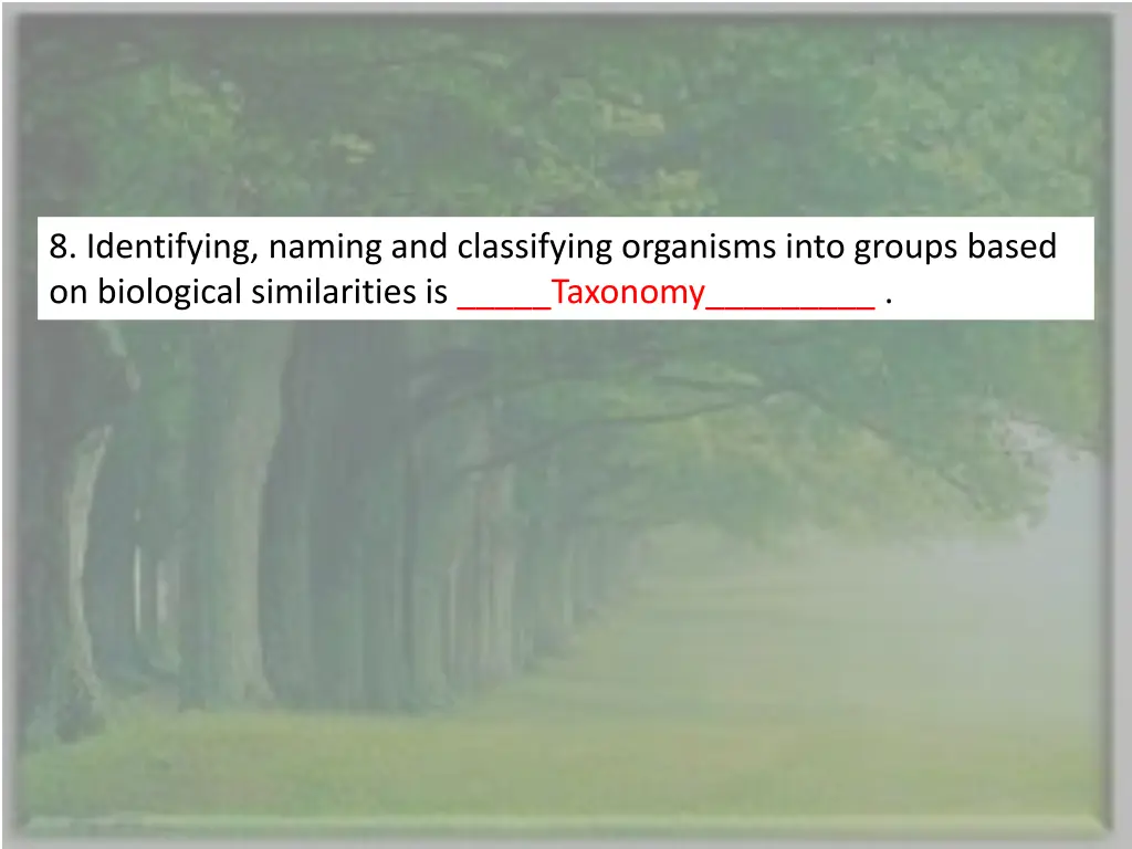 8 identifying naming and classifying organisms 1