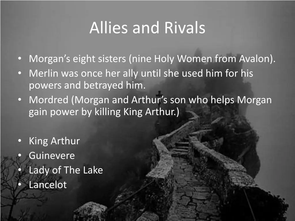 allies and rivals