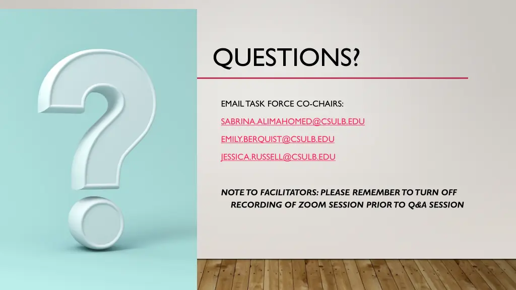questions
