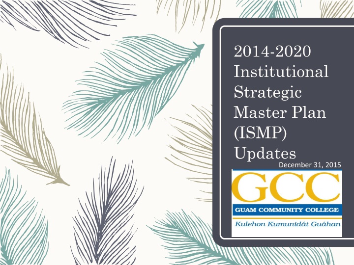2014 2020 institutional strategic master plan