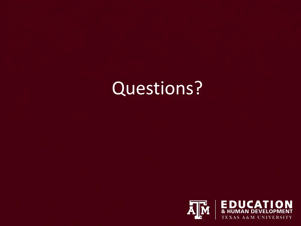 questions