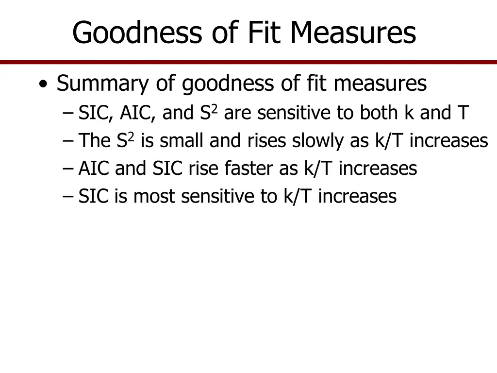 goodness of fit measures 4