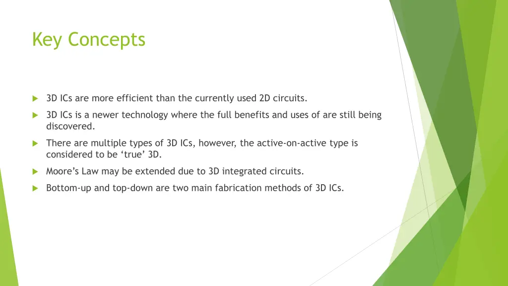 key concepts