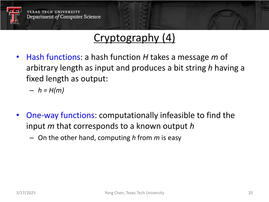 cryptography 4