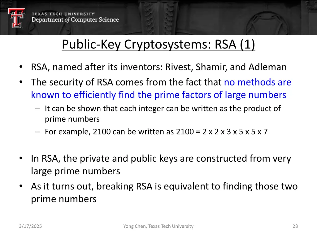 public key cryptosystems rsa 1