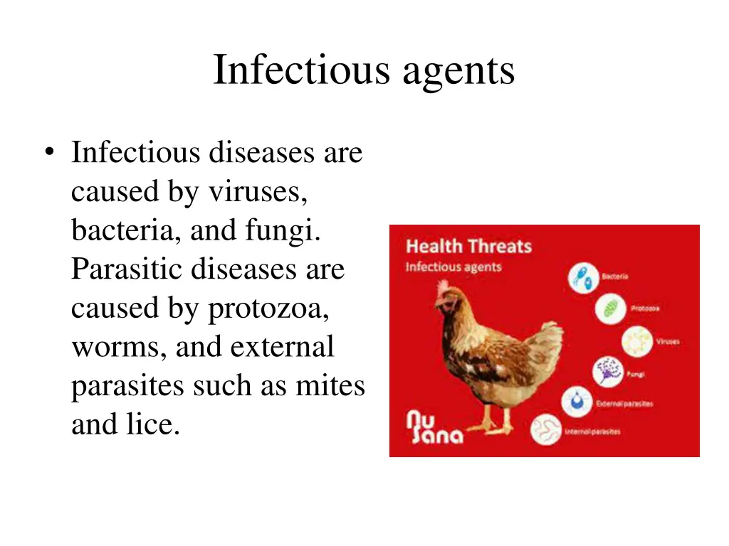 infectious agents