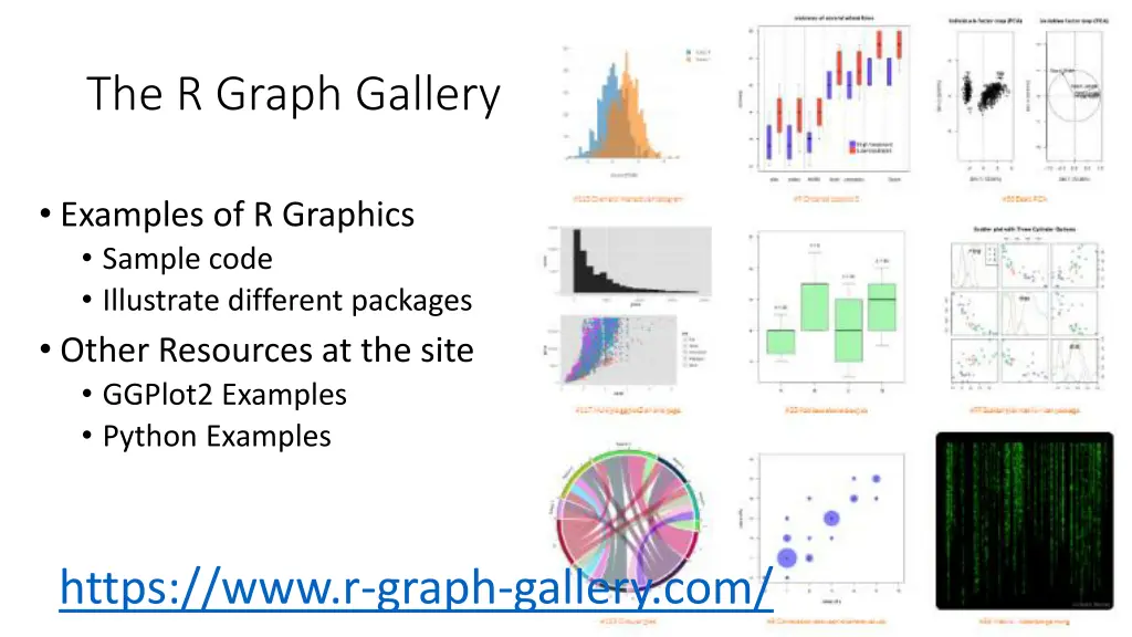 the r graph gallery