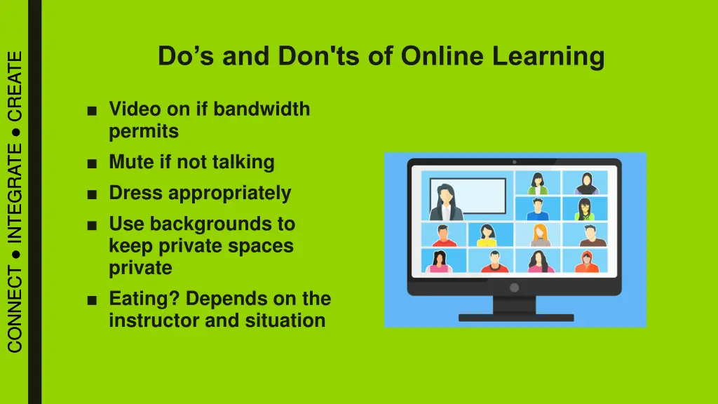 do s and don ts of online learning