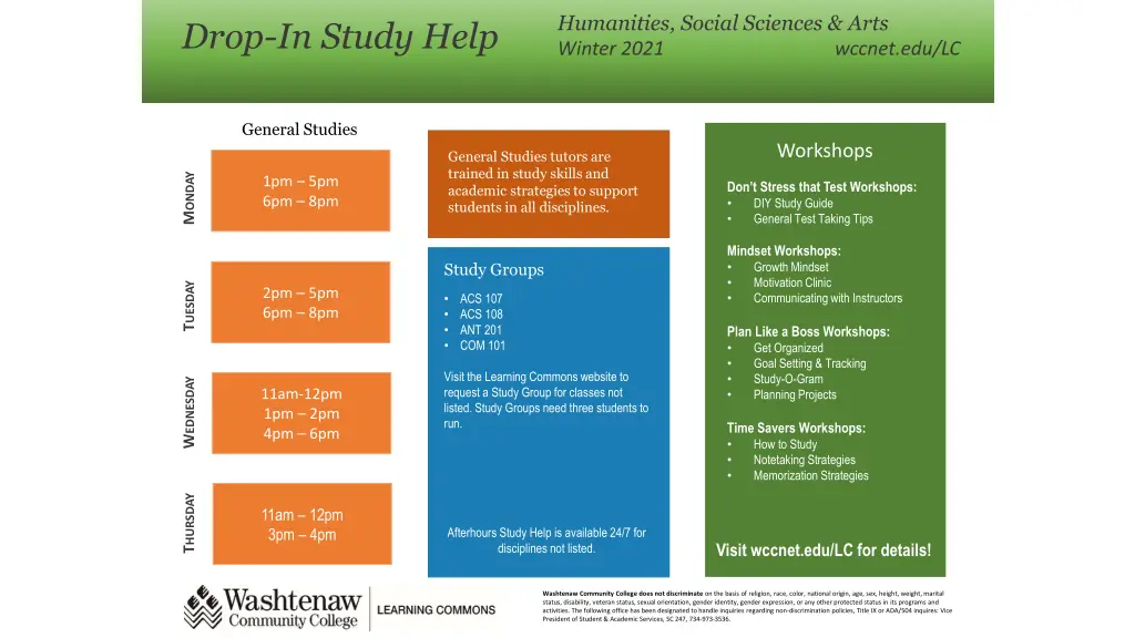 humanities social sciences arts winter 2021