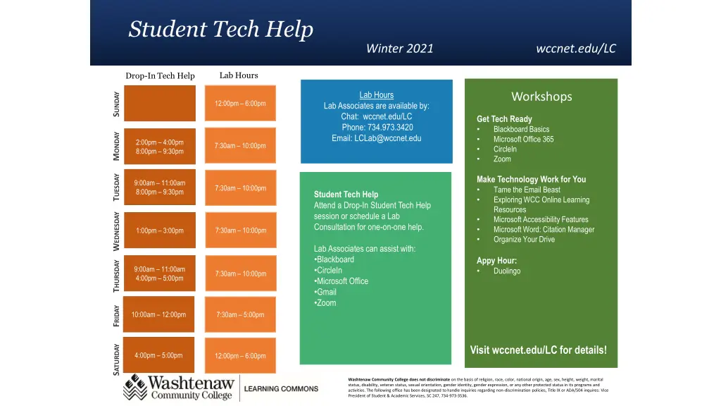 student tech help