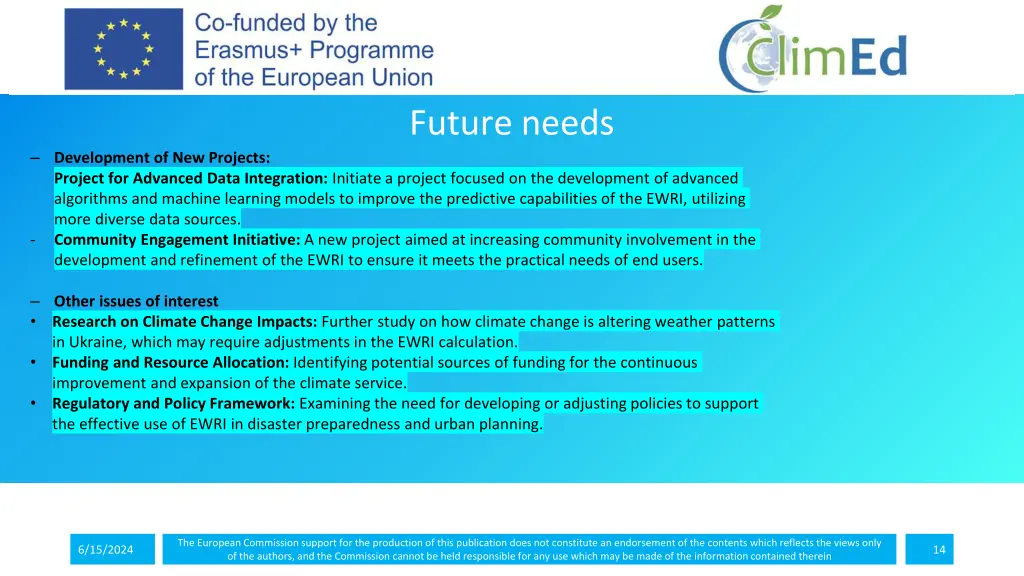 future needs 1