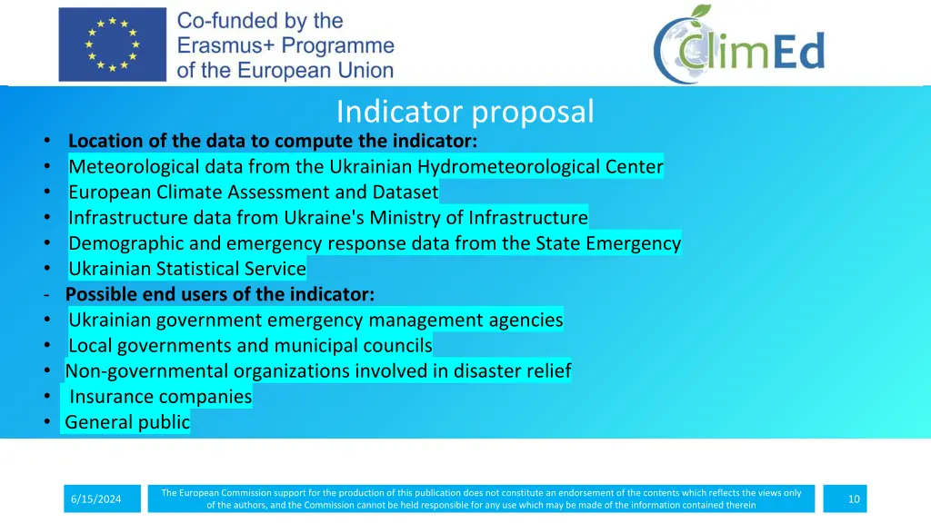 indicator proposal 4