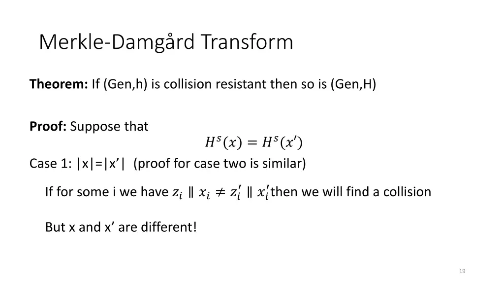 merkle damg rd transform 4