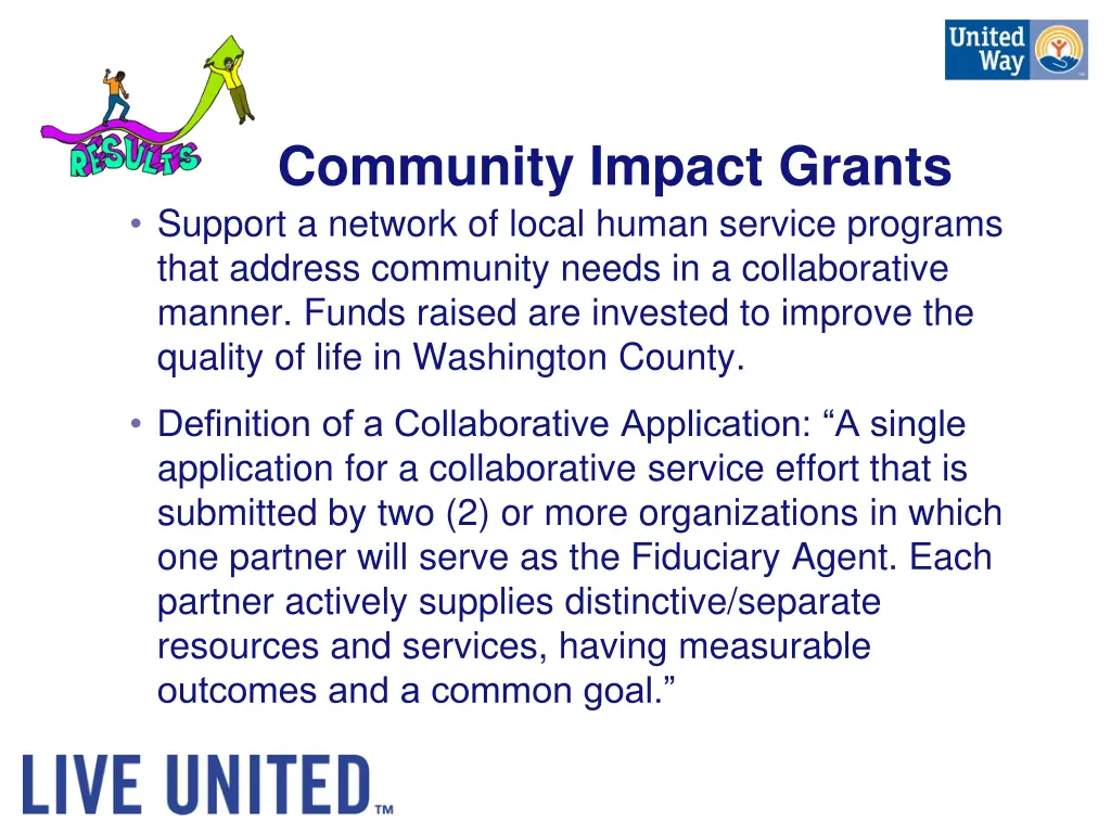 community impact grants