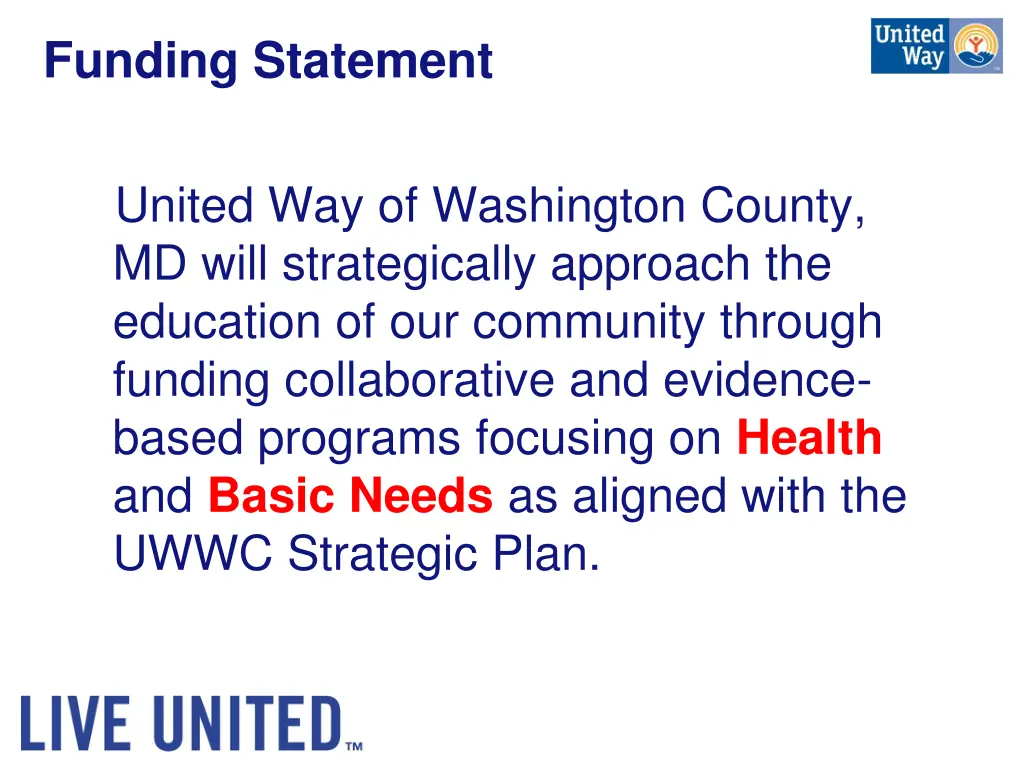 funding statement