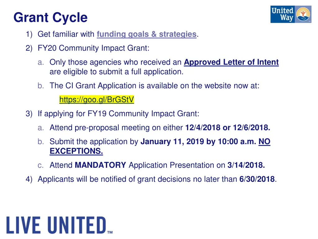 grant cycle