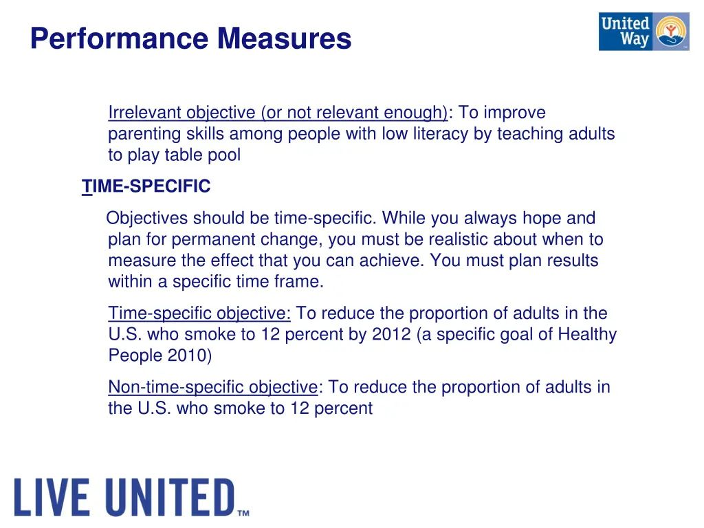 performance measures 3