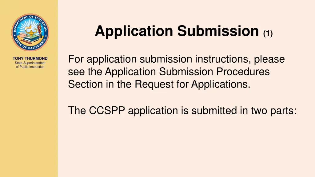 application submission 1