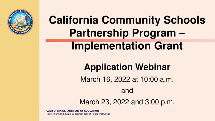 california community schools partnership program