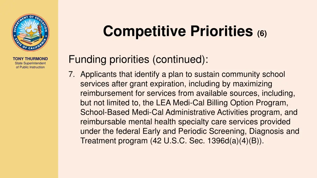 competitive priorities 6