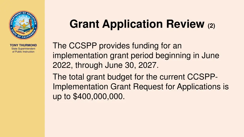 grant application review 2