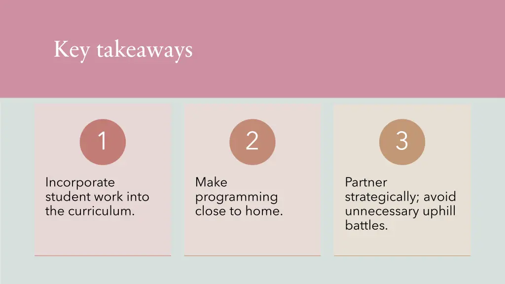 key takeaways 1