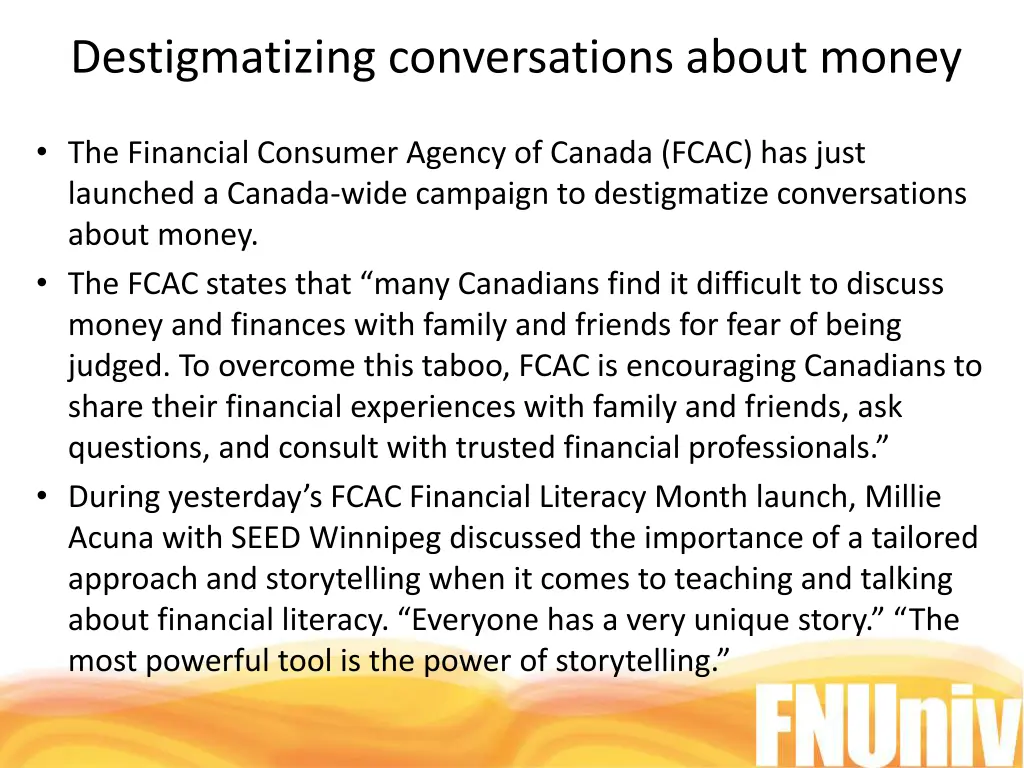 destigmatizing conversations about money