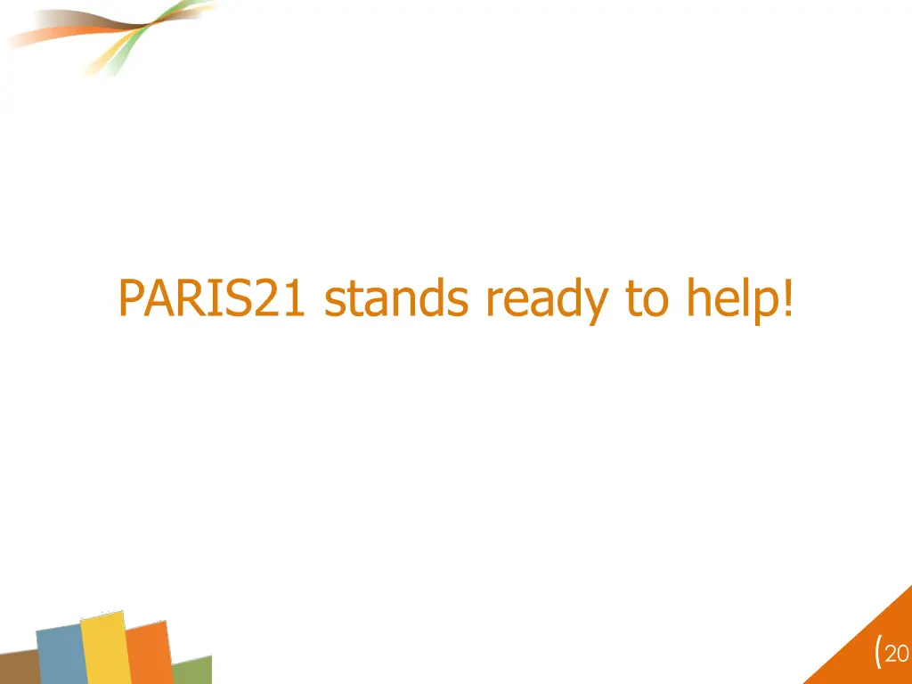 paris21 stands ready to help