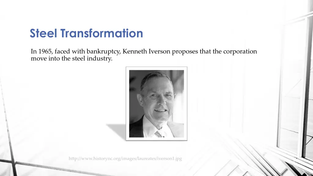 steel transformation