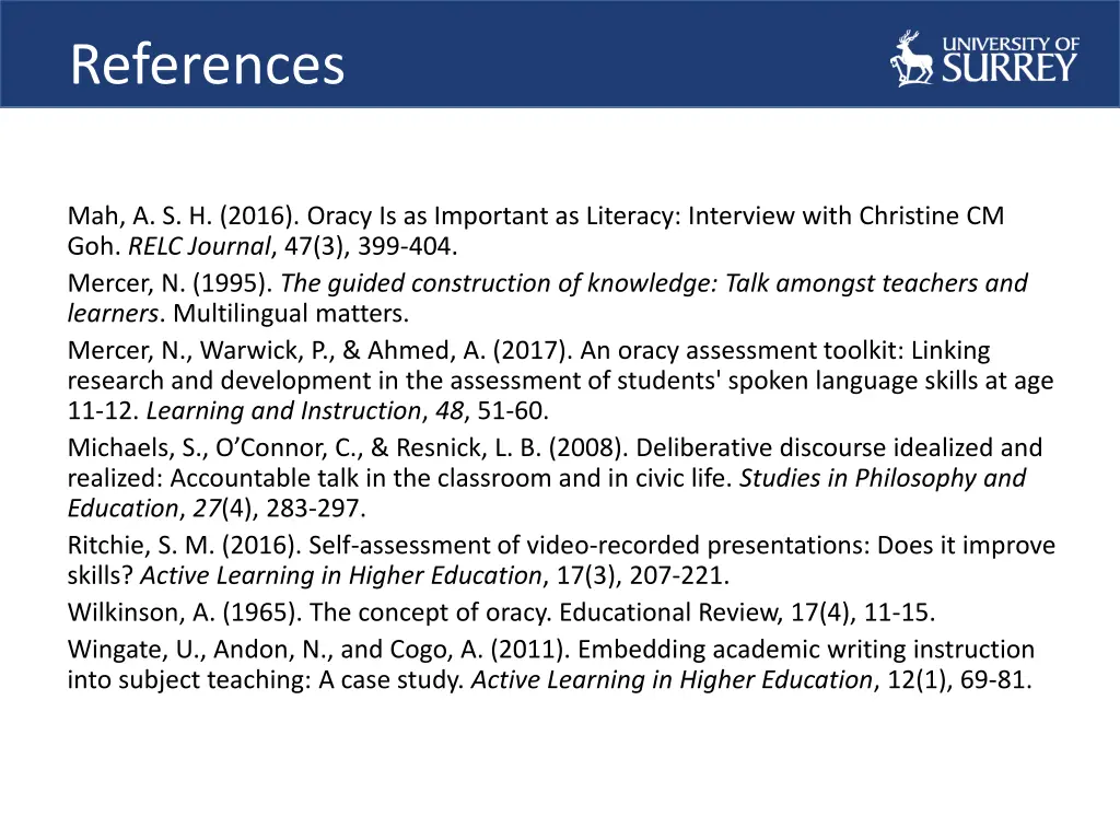 references 1