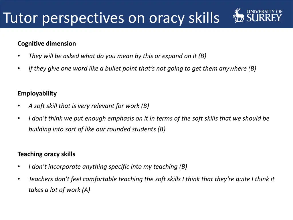 tutor perspectives on oracy skills 1