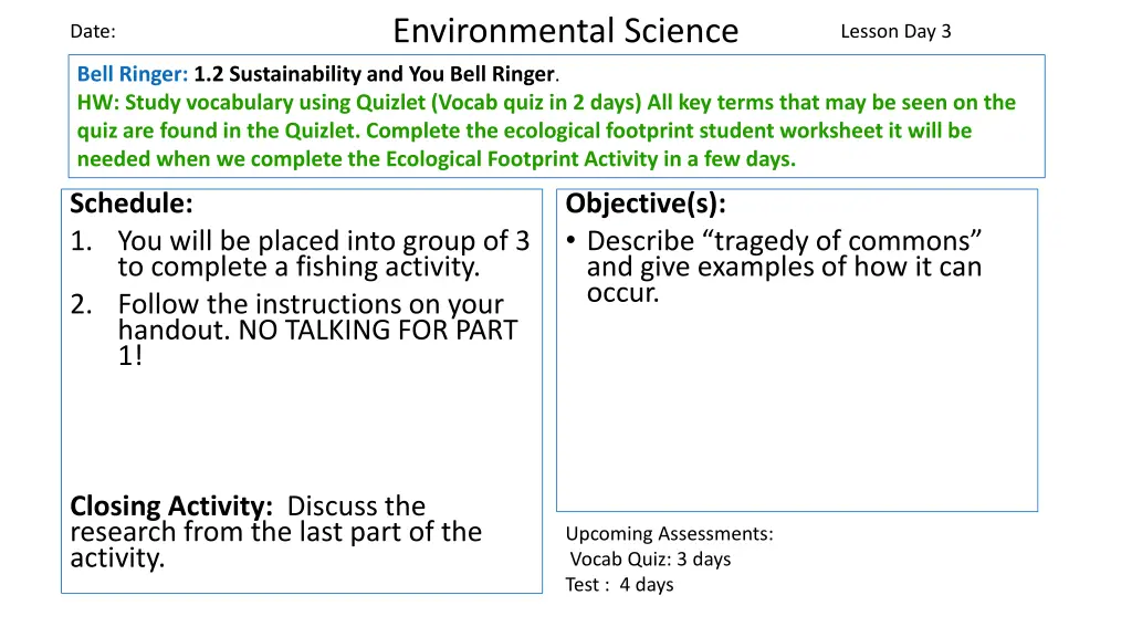 environmental science 3