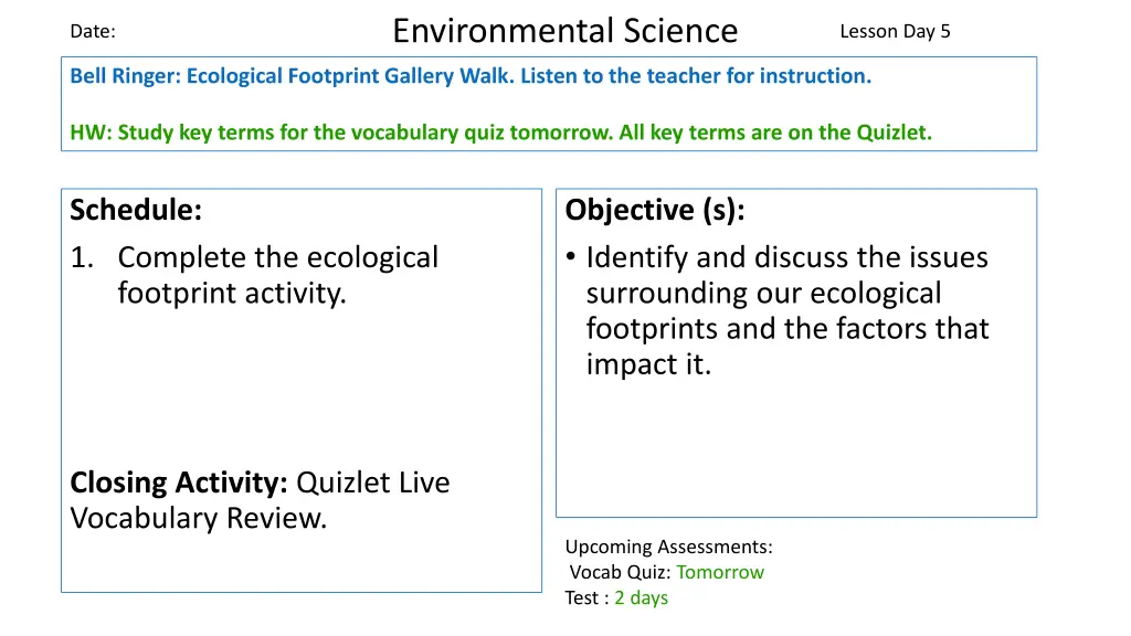 environmental science 5