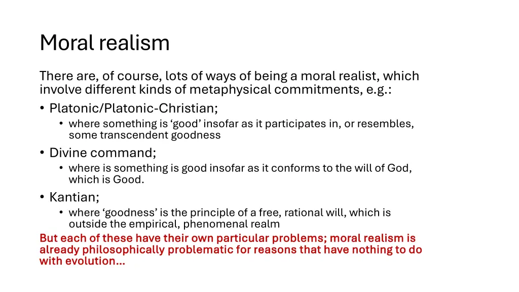 moral realism 1