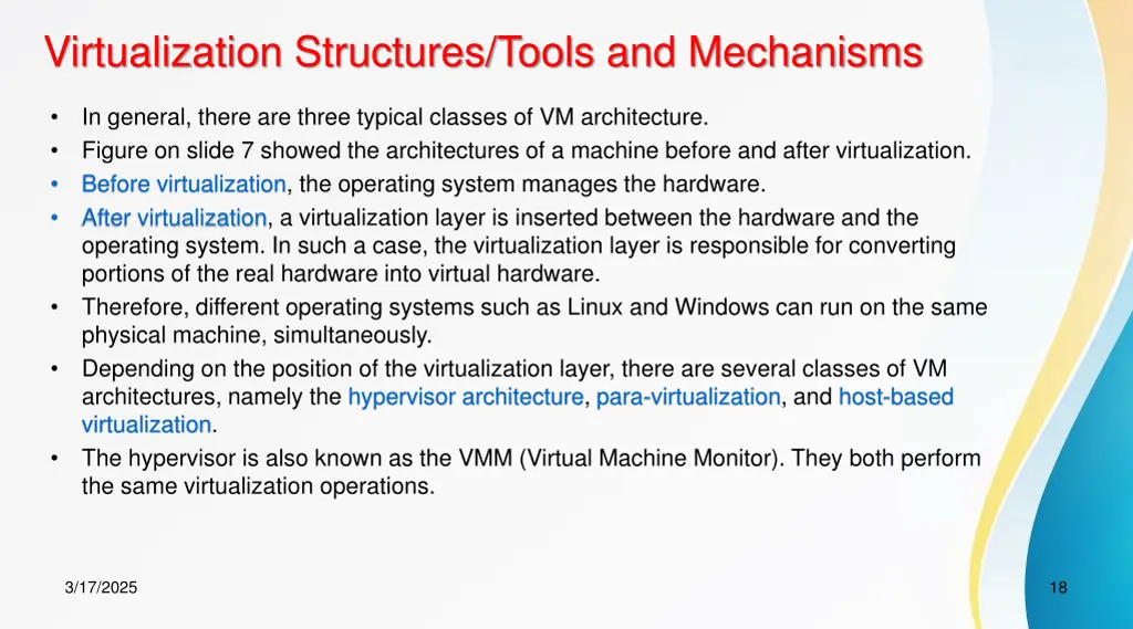virtualization structures tools and mechanisms