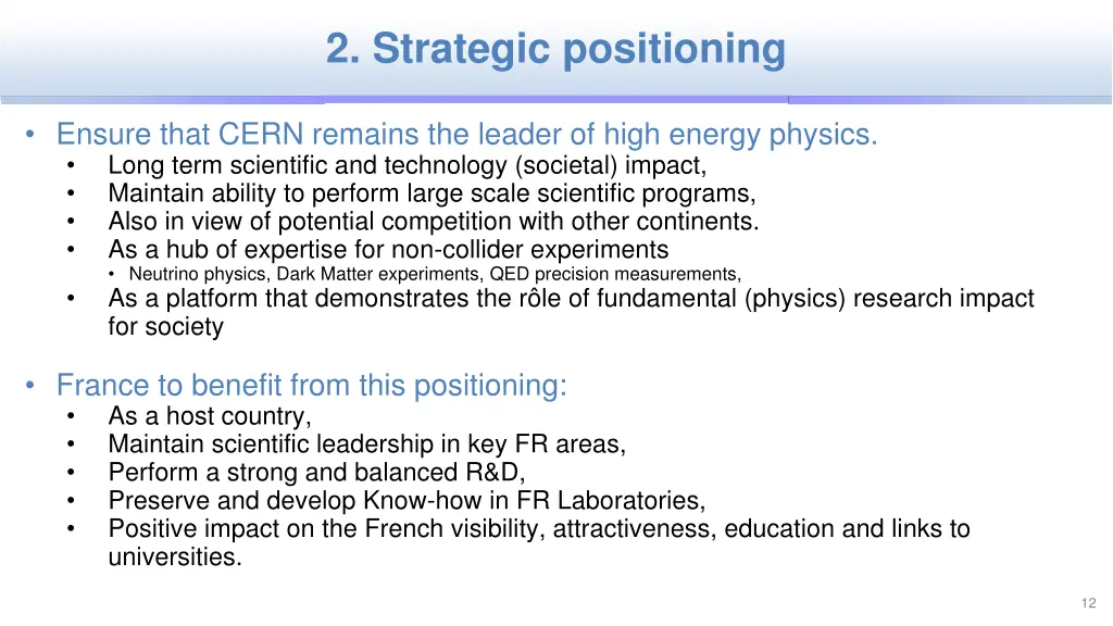 2 strategic positioning