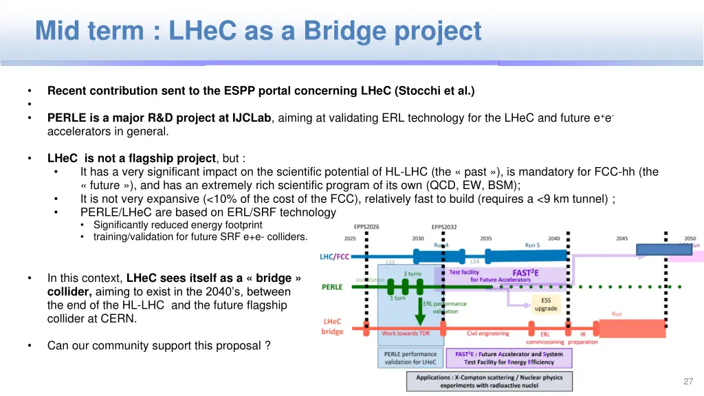 mid term lhec as a bridge project