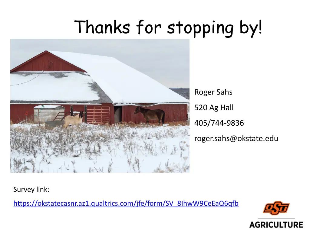 thanks for stopping by
