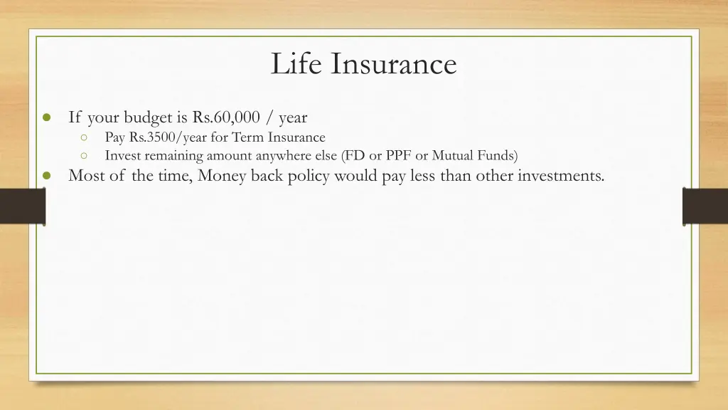 life insurance 2