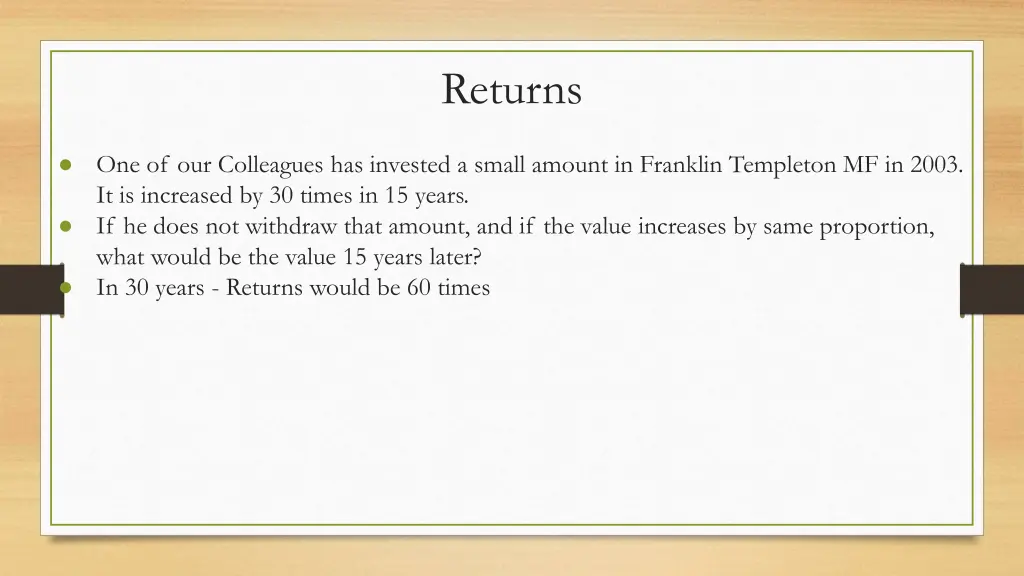returns 1