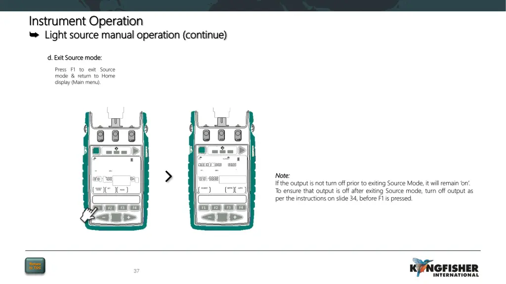 instrument operation instrument operation light 3