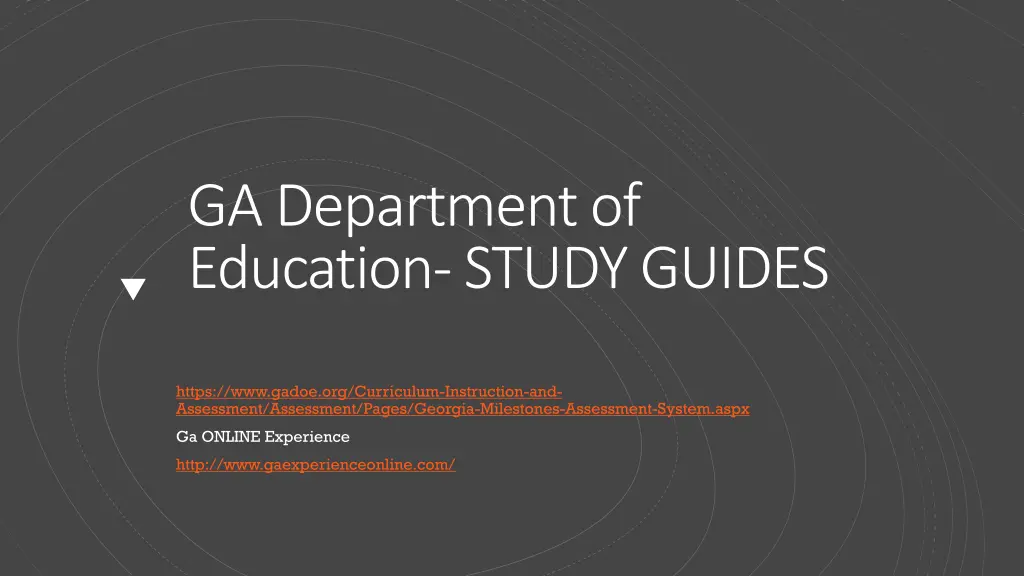 ga department of education study guides