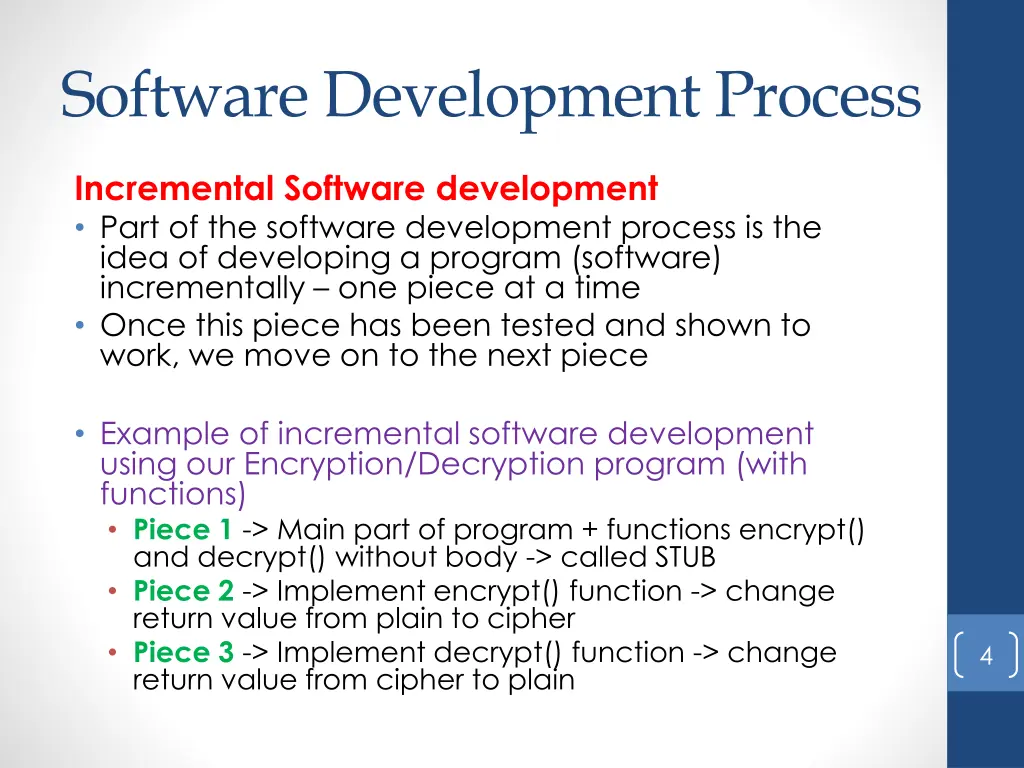 software development process
