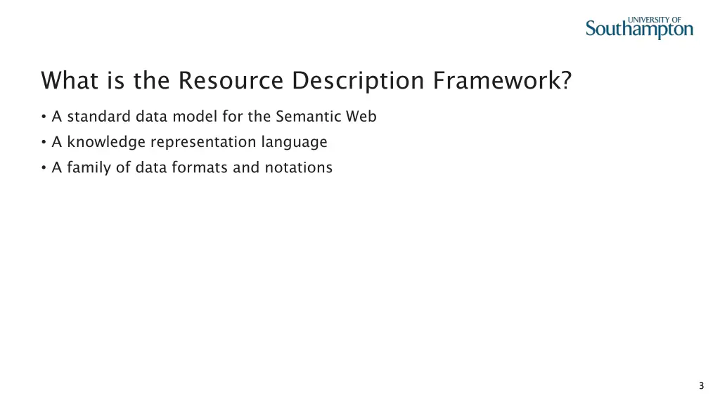 what is the resource description framework